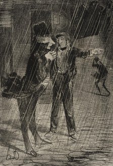 Comment à Chaillot!, 1839. Creator: Honore Daumier.
