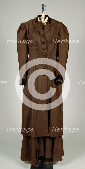 Suit, American, 1890-95. Creator: Unknown.