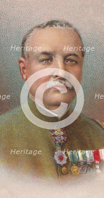 Kamio Mitsuomi, 1st Baron (1856-1927), general in the Imperial Japanese Army, 1917. Artist: Unknown