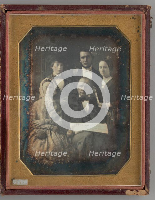 Untitled (Portrait of the Smith Family, New York), 1845. Creator: Unknown.