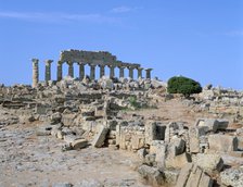 Acropolis, Selinunte, Sicily, Italy. 