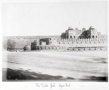 The Delhi Gate-Agra Fort, Late 1860s. Creator: Samuel Bourne.