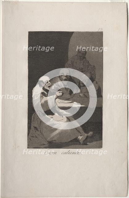 Caprichos: They are Hot.. Creator: Francisco de Goya (Spanish, 1746-1828).