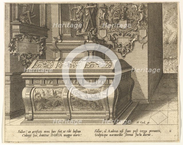 Cœnotaphiorum (11), 1563. Creators: Johannes van Doetecum I, Lucas van Doetecum.