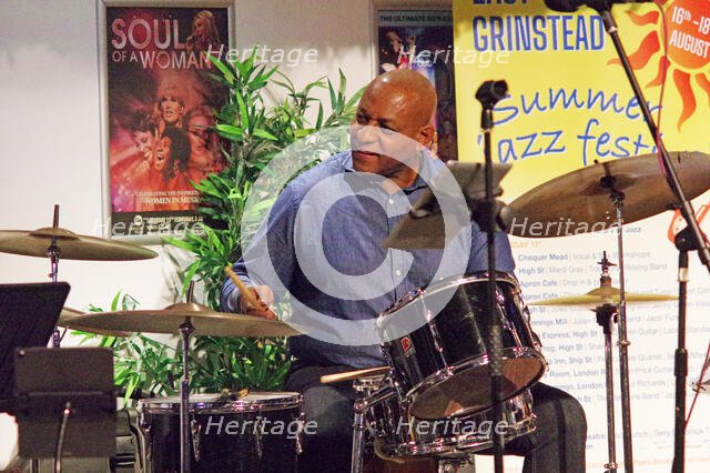 Vince Dunn, Hannah Horton Quartet, East Grinstead Jazz Club, West Suusex, Jan 2025. Creator: Brian O'Connor.