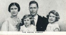 'The Royal Family', c1936 (1937). Artist: Unknown.