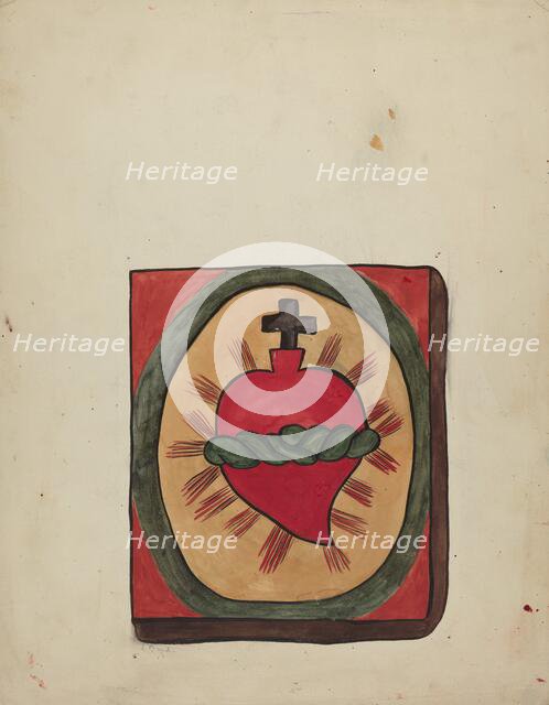 Retablo, 1935/1942. Creator: E. Boyd.