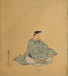 Immortal Poet, 17th century. Creator: Kano Shoun.