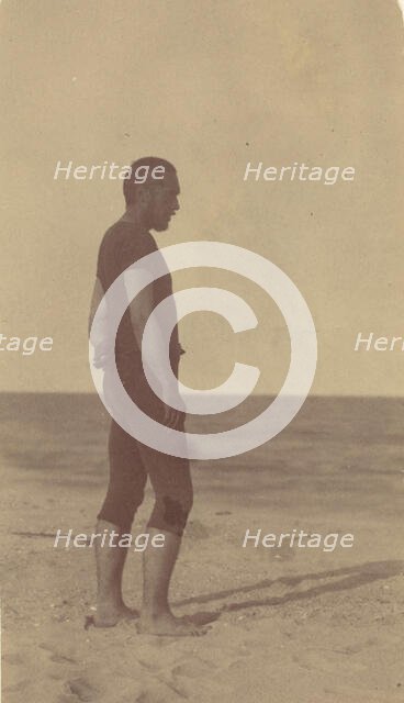 [Thomas Eakins in Swim Suit], 1880s., 1880s. Creator: Thomas Eakins.