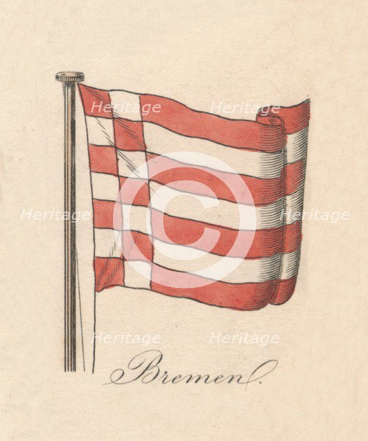 'Bremen', 1838. Artist: Unknown.