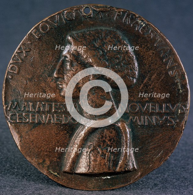 'Medail to the glory of Sigismondo Pandolfo Malatesta' (Obverse), 1446.  Artist: Matteo di Andrea de Pasti
