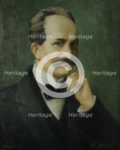 Portrait of Paul Walden (1863-1957). Artist: Dobrajs  