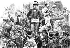 London Dockers' Strike, September 1889. Artist: Unknown