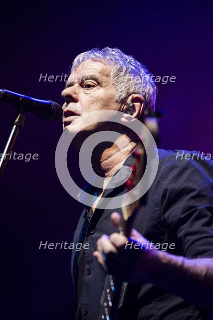 Jean-Jacques Burnel, The Stranglers live at the Royal Albert Hall, Mar 2024. Creator: Annapaola Marchesani.