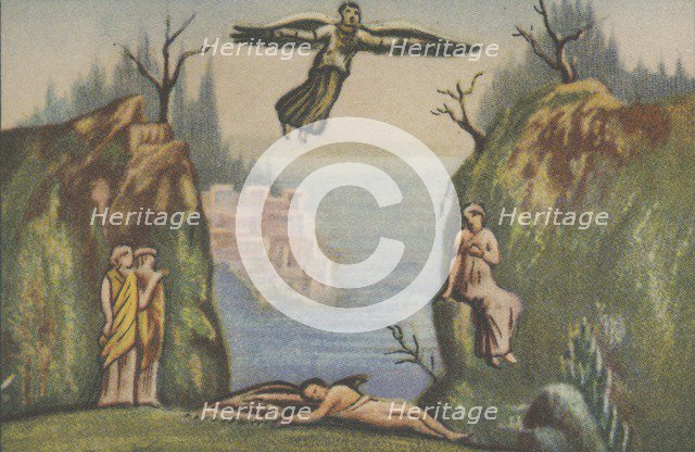 The legend of Icarus, 1932. Creator: Unknown.