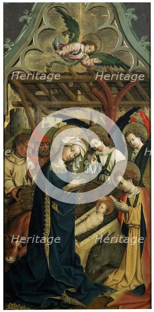 'The Nativity of Christ', c1440. Artist: Master of the Lichtenstein Castle