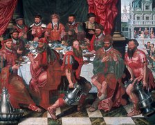 'Banquet', 1574. Artist: Antoon Claeissens