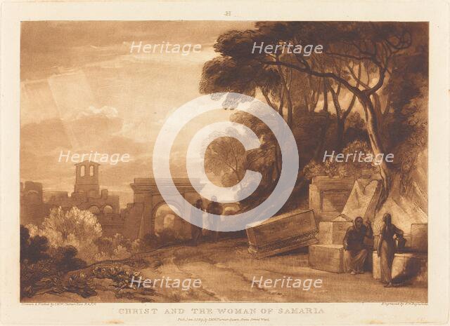 The Woman of Samaria, published 1819. Creator: JMW Turner.