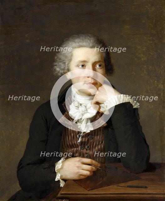 Portrait of Jacques Joseph Coiny (1761-1809). Artist: Fabre, François-Xavier Pascal, Baron (1766-1837)