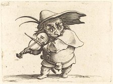 The Violin Player, c. 1622. Creator: Jacques Callot.