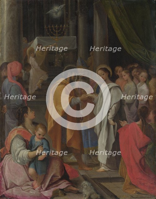 The Marriage of Mary and Joseph, ca 1590. Artist: Carracci, Lodovico (1555-1619)