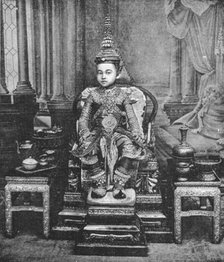 ''The Royal Family of Siam, Siam and the Siamese; The Crown Prince of Siam in State Robes', 1891. Creator: Unknown.