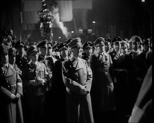 Adolf Hitler, the German Leader, Listening to a Speech by Hermann Goering Along..., 1937. Creator: British Pathe Ltd.