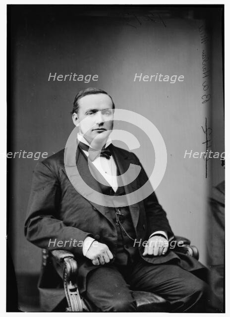 B. A. Harlan of Michigan, between 1870 and 1880. Creator: Unknown.