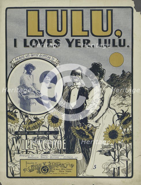 'Lulu. I loves yer, Lulu', 1901. Creator: Starmer.