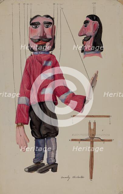Marionette, 1935/1942. Creator: Beverly Chichester.