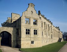 Apartments at the northern end of the Terrace Range at Bolsover Castle, Derbyshire, 2000. Artist: J Bailey