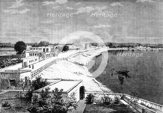 'View of Chanderagore', c1891. Creator: James Grant.