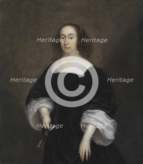 Elisabeth Vivien, married Parmentier. Creator: Cornelis Janssens van Ceulen.