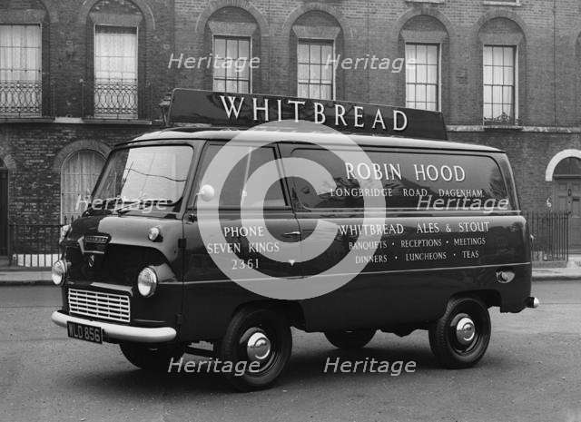 1958 Ford Thames 400e van. Creator: Unknown.