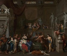 The Death of Cleopatra, about 1700-1710. Creator: Gerard Hoet.