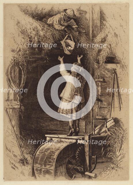 Fresh Eggs, 1882. Creator: Thomas Waterman Wood.