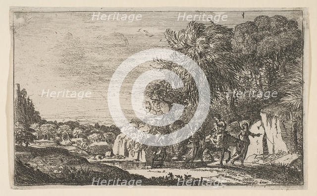 The Flight into Egypt, ca. 1630-31. Creator: Claude Lorrain.