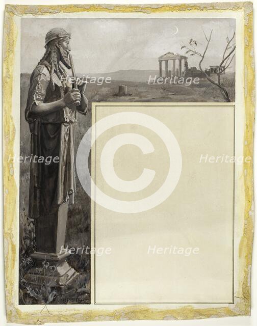 Title (for Lamia), 1885. Creator: Will H. Low.