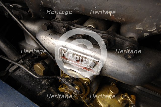 Napier open tourer 1913. Artist: Simon Clay.