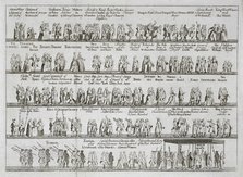 The coronation procession of King George II, October 1727, (c1727). Artist: Anon