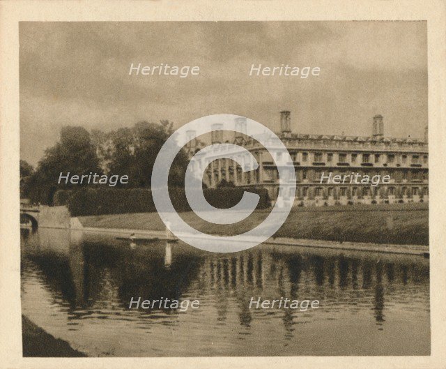 'Clare College, Cambridge', 1923. Artist: Unknown.