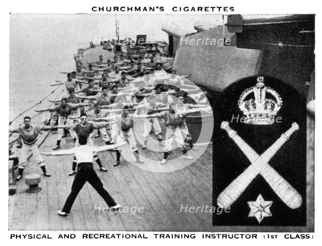 Physical & Recreational Training Instructor, (1st Class), 1937.Artist: WA & AC Churchman