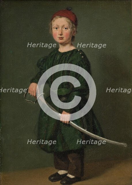 One of the Artist's Sons, 1836. Creator: Christian Albrecht Jensen.