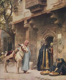 'A Scene in Cairo', 1878, (1917). Artist: Frederick Arthur Bridgman.