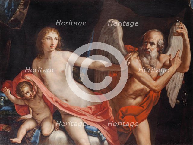 La Bellezza che scaccia il Tempo . Creator: Sirani, Elisabetta (1638-1665).