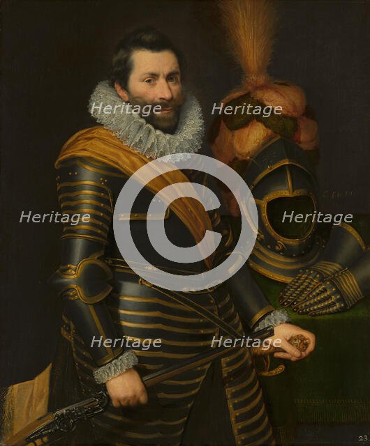 Portrait of an Officer, 1611. Creator: Jan Anthonisz van Ravesteyn.