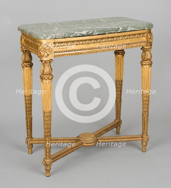 Console Table, France, c. 1780. Creator: Unknown.