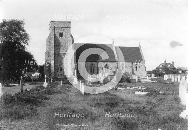 All Saints' Church, Whitstable, Kent, 1890-1910. Creator: Unknown.