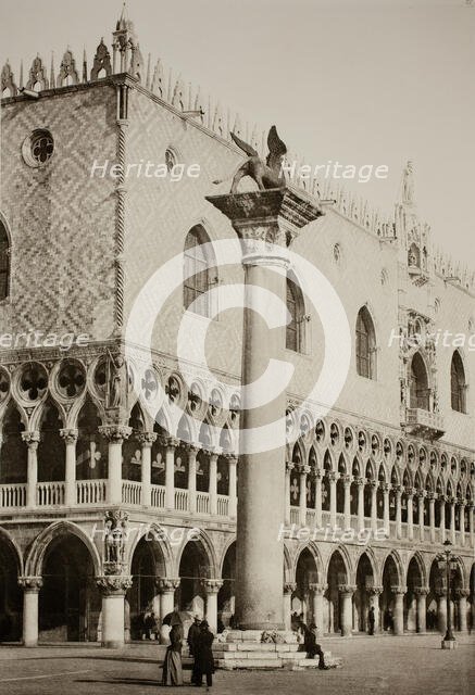 Untitled (27), c. 1890. [Doge's Palace, Venice].  Creator: Unknown.