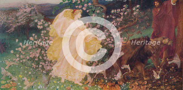 'Venus and Anchises', c1889, (c1915). Artist: Sir William Blake Richmond.